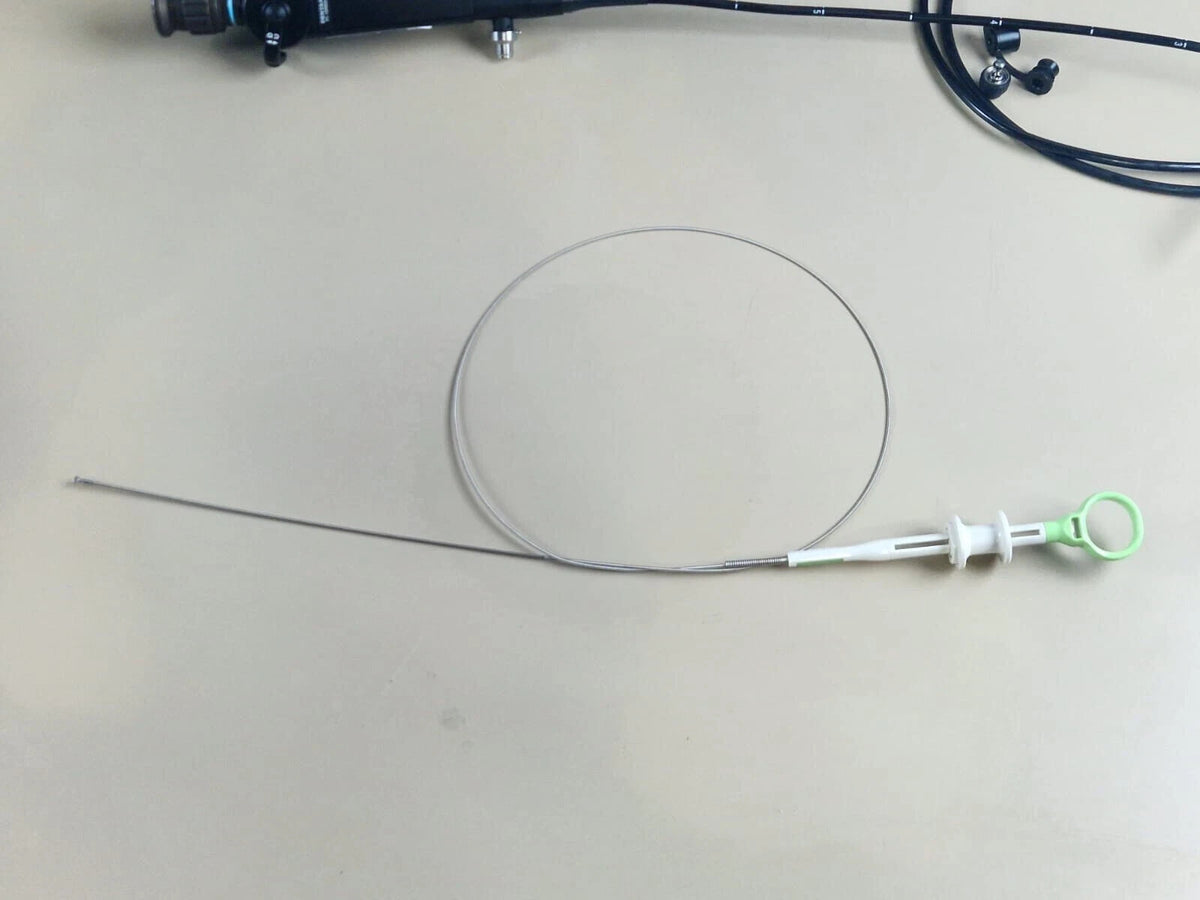 pentax FI-16RBS large working channel endoscope with valve and forceps fi16rbs19