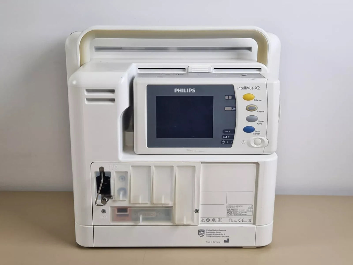 philips intellivue MX450 patient monitor with X2 module IBP 12 leads ECG SpO23