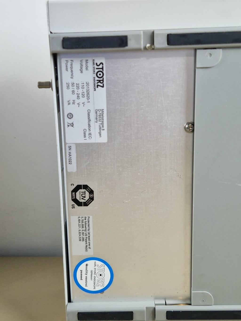 karl storz SCB xenon 100 Light fountain light source model 201326206