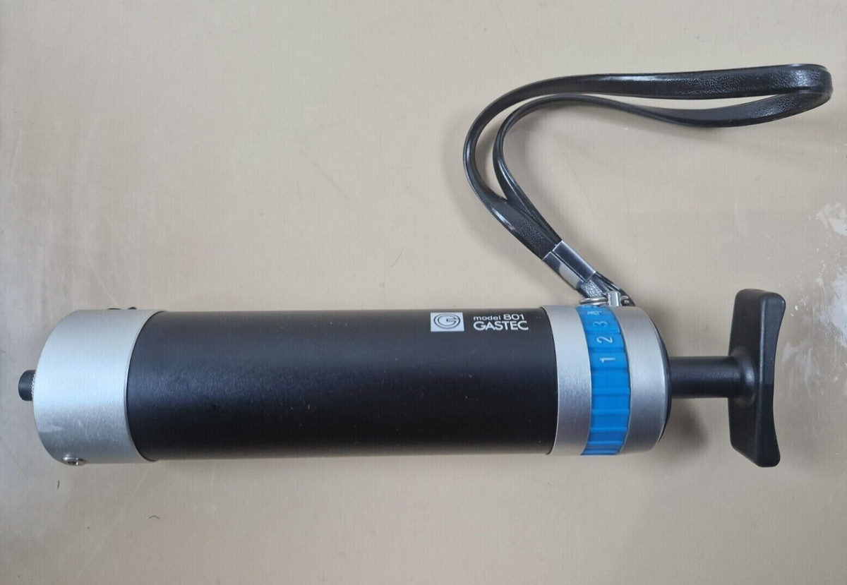 gastec model 801 gas sampling pump with 1x polytec tube1