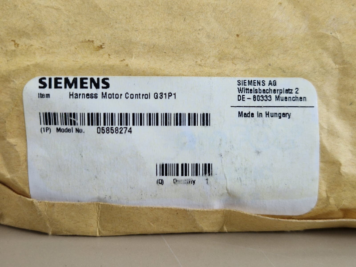 siemens linac harness motor control G31P1 model:05852741