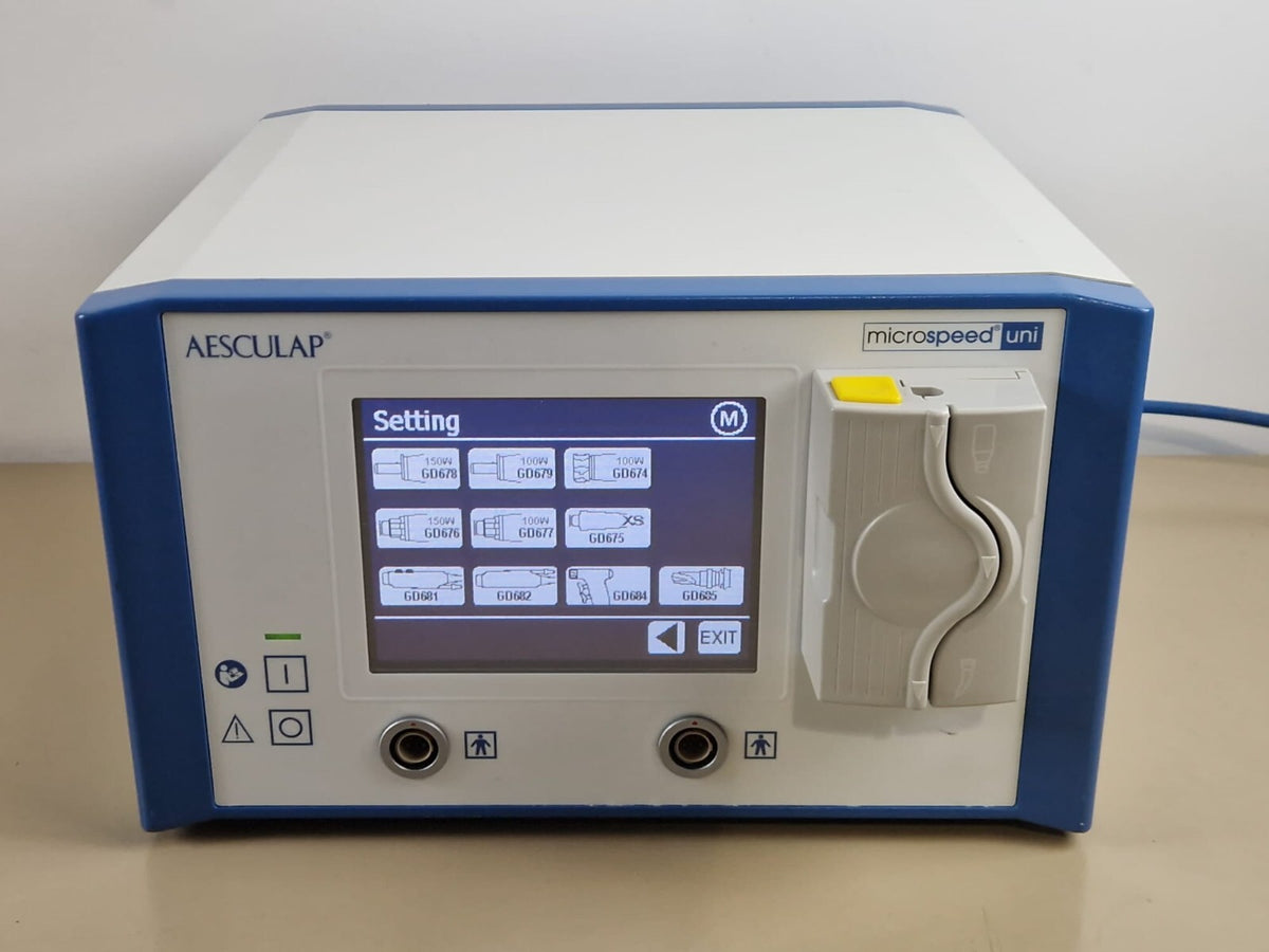 aesculap microspeed uni surgical GD684 motor 5 driver kwire saw drill jacob AO3