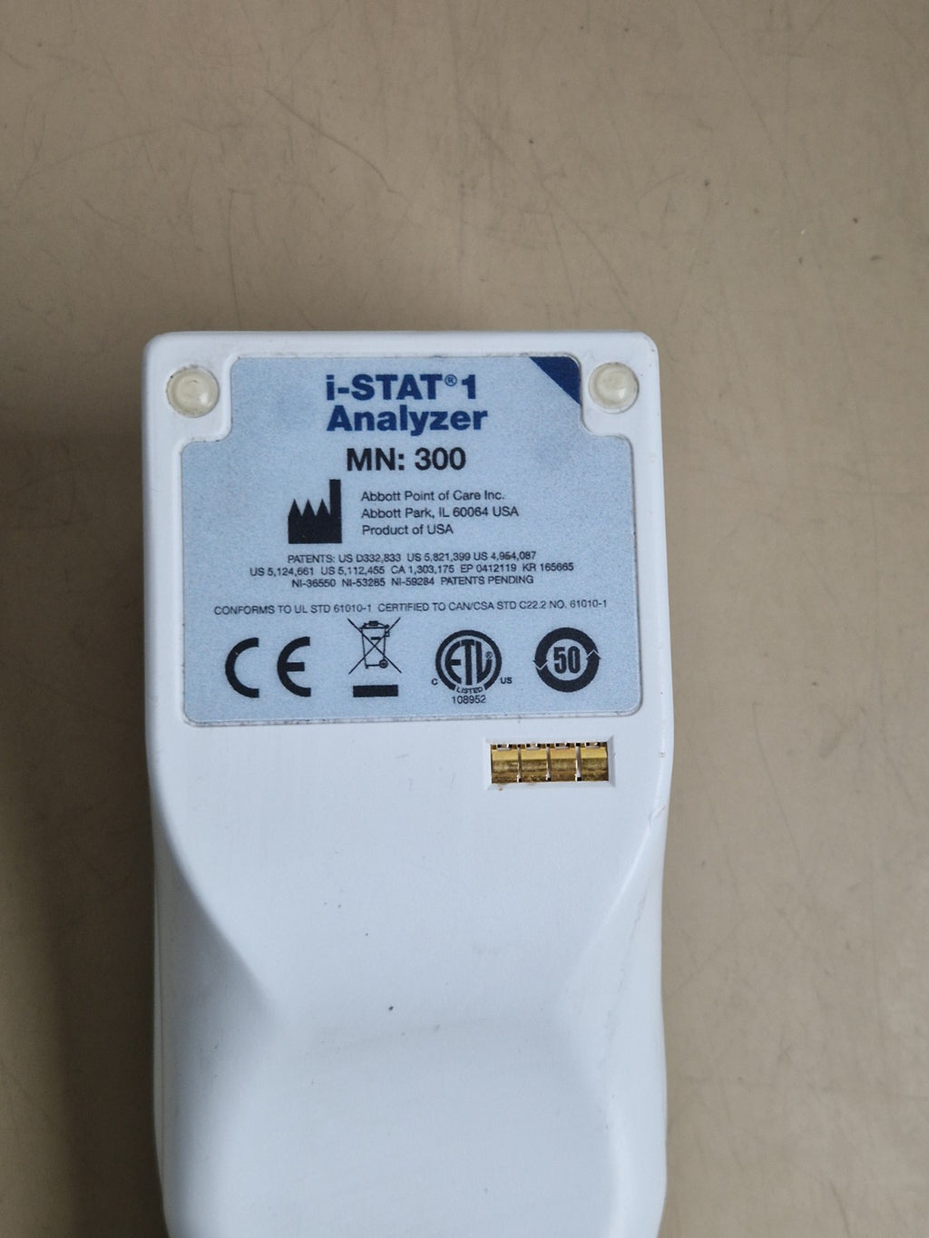 Abbott i STAT 1 Analyser Model 300 with printer and simulator istat + BN battery14