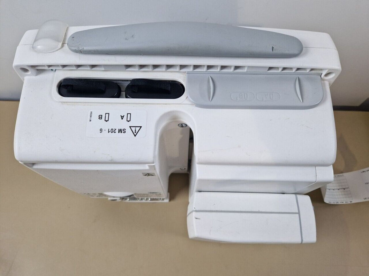 ge datex ohmeda S/5 FM patient monitor with CO2 module printer ECG SpO2 IBP Temp8