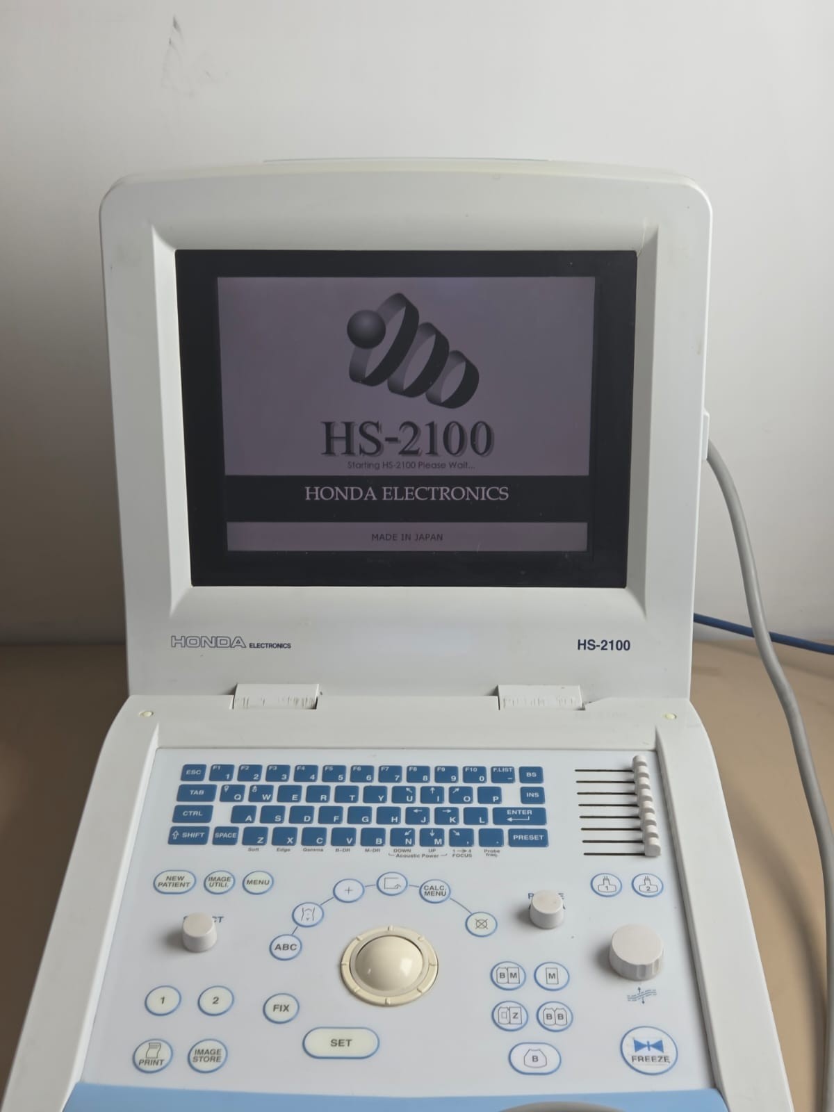 honda electronics HS 2100V with HLS 475M probe transducer 7.5hz4