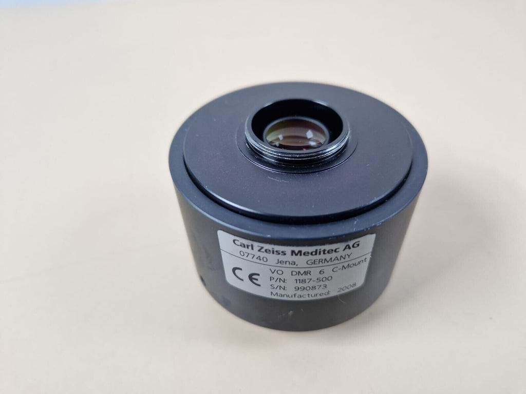 carl zeiss VO DMR 6 c mount + lens video coupler PN 1187 for surgical microscope7
