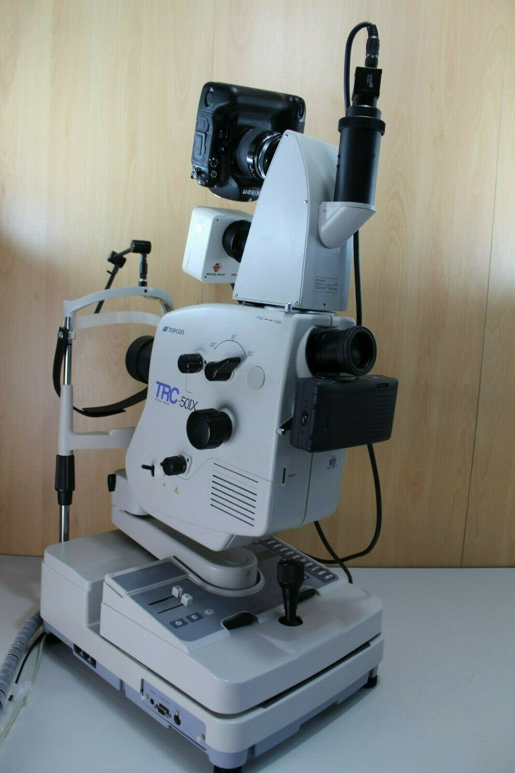 topcon TRC 50IX retinal fundus camera with N G IA F filters + computer software7