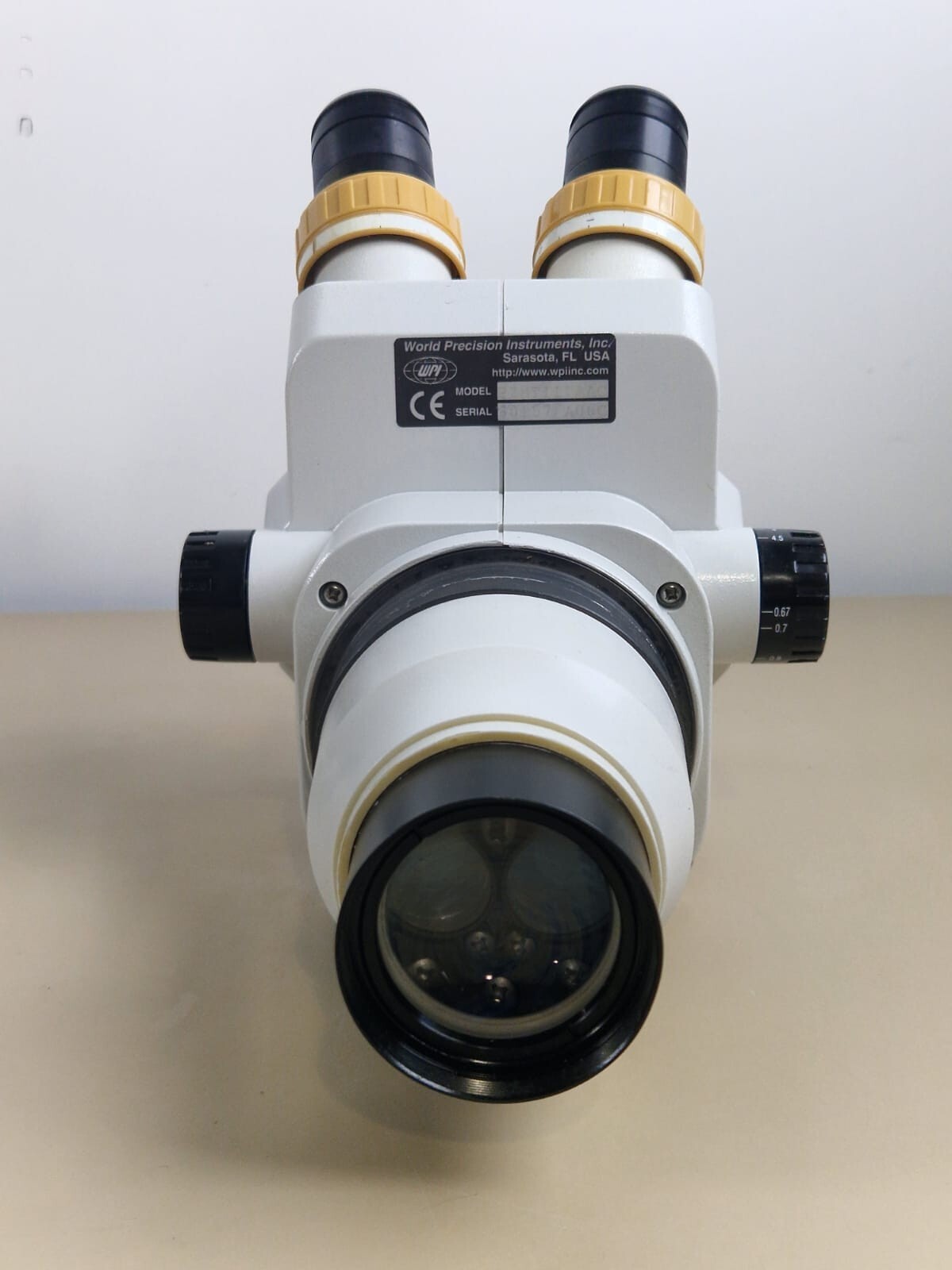 precision instruments PZMIII binocular surgical stereo microscope with arm4