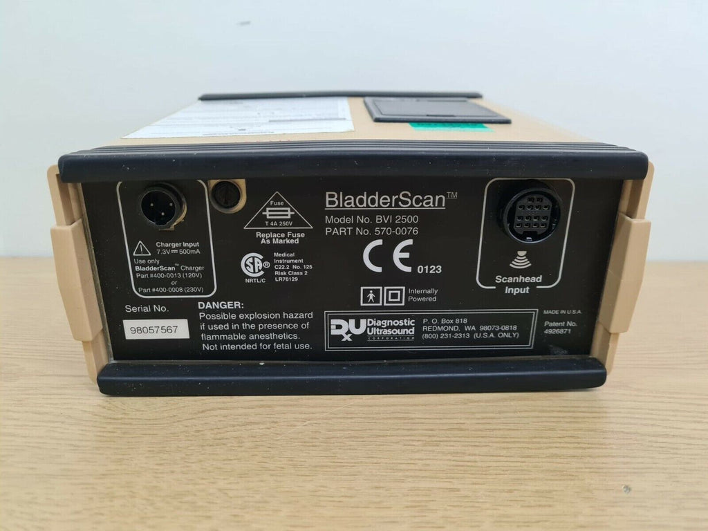 bladder scan BVI 2500 diagnostic ultrasound with probe and printer11