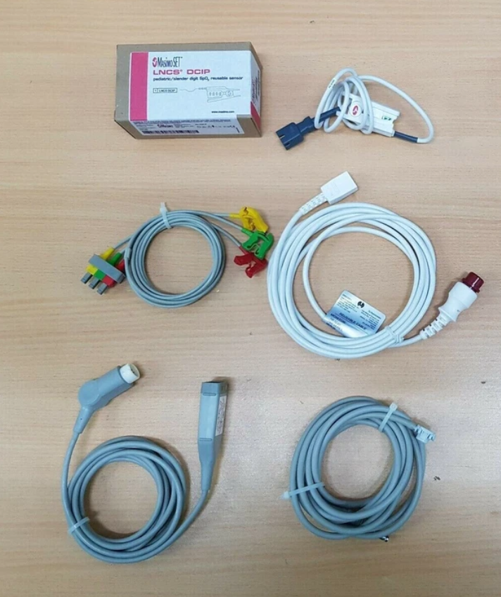 Philips MP70 Patient Monitor M3001A and CO2 GAS module ECG SpO2 NIBP IBP9