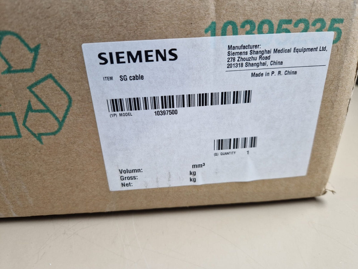 siemens C arm xray connection cable   SG cable model 103975001