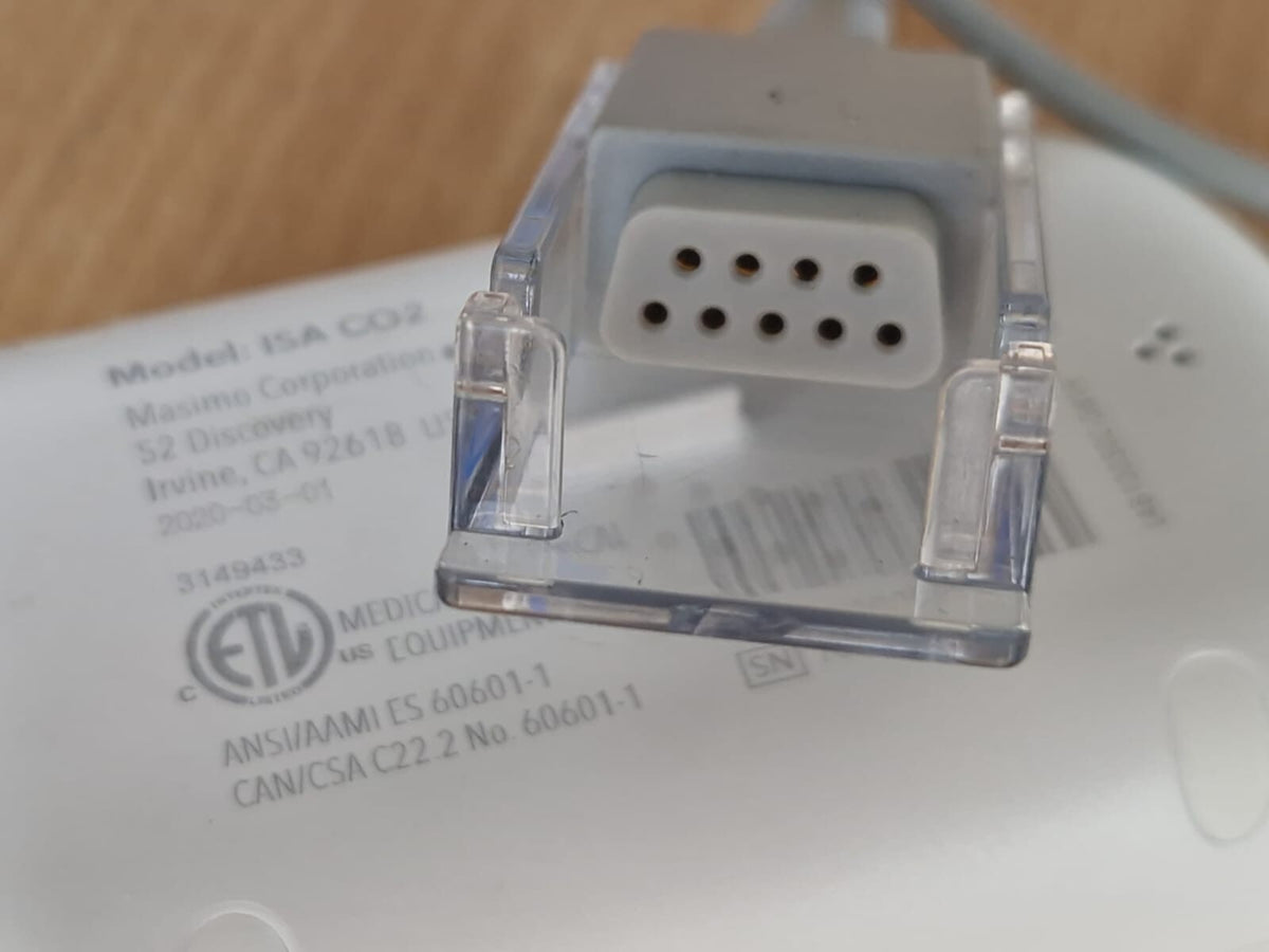 masimo nomoline isa co2 module with 9 pin serial connector3