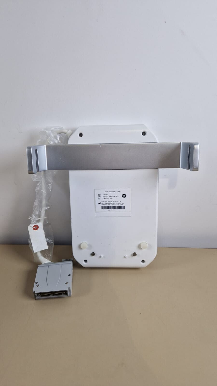 ge venue ultrasound 3 probe port box bay docking station ref: 54404231