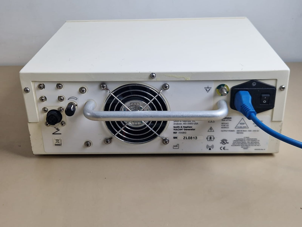 smith nephew vulcan generator 7210812 with footswitch and handpiece10