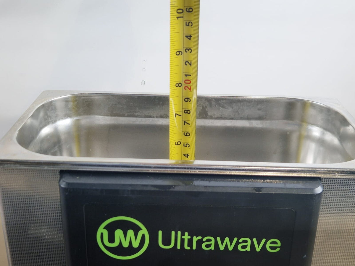 hygea 1 ultrawave ultrasonic water bath cleaner 250 watts with lid   basket8