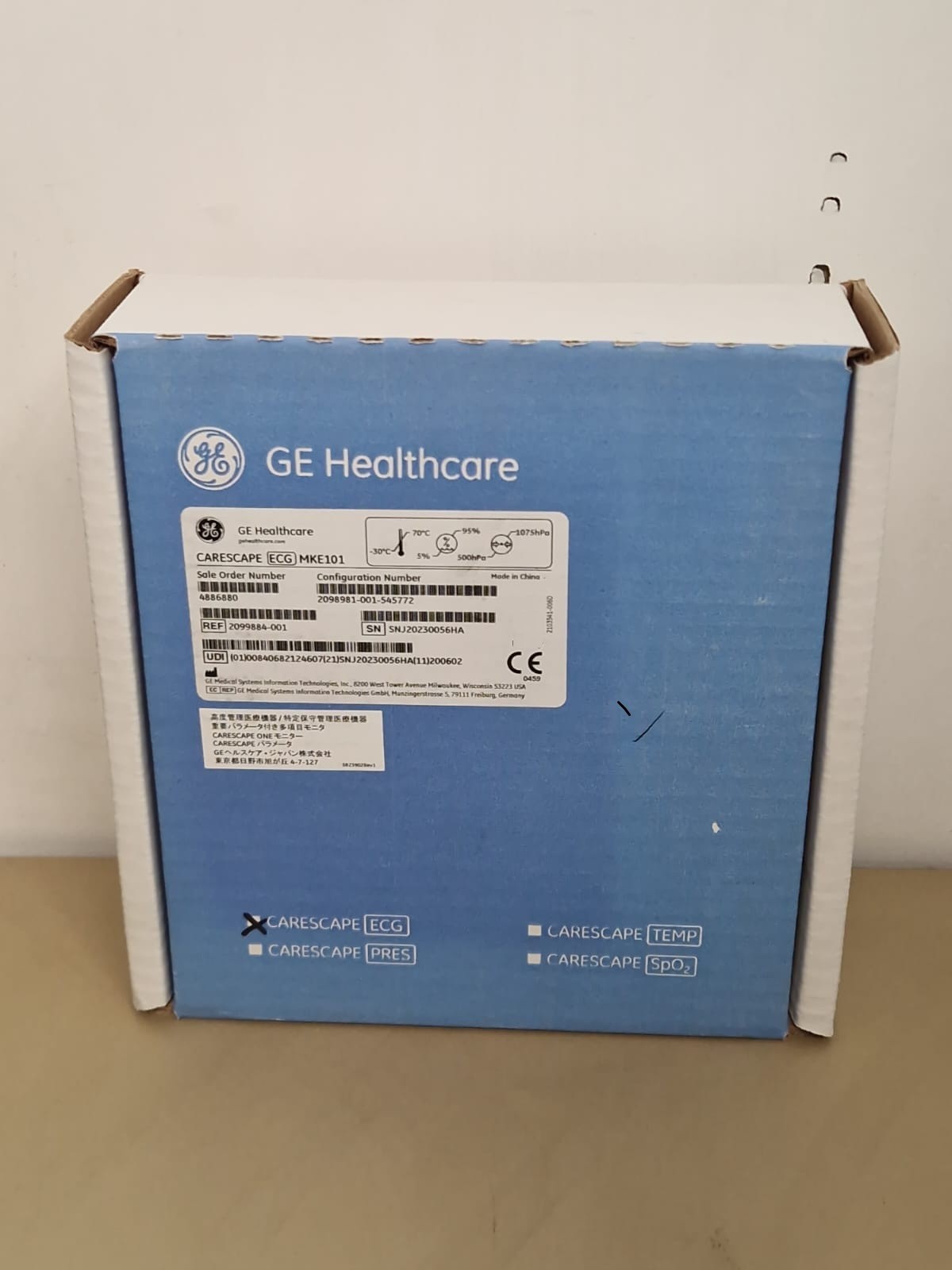 ge carescape ECG MKE101 ECG EKG cable lead module for patient monitor2