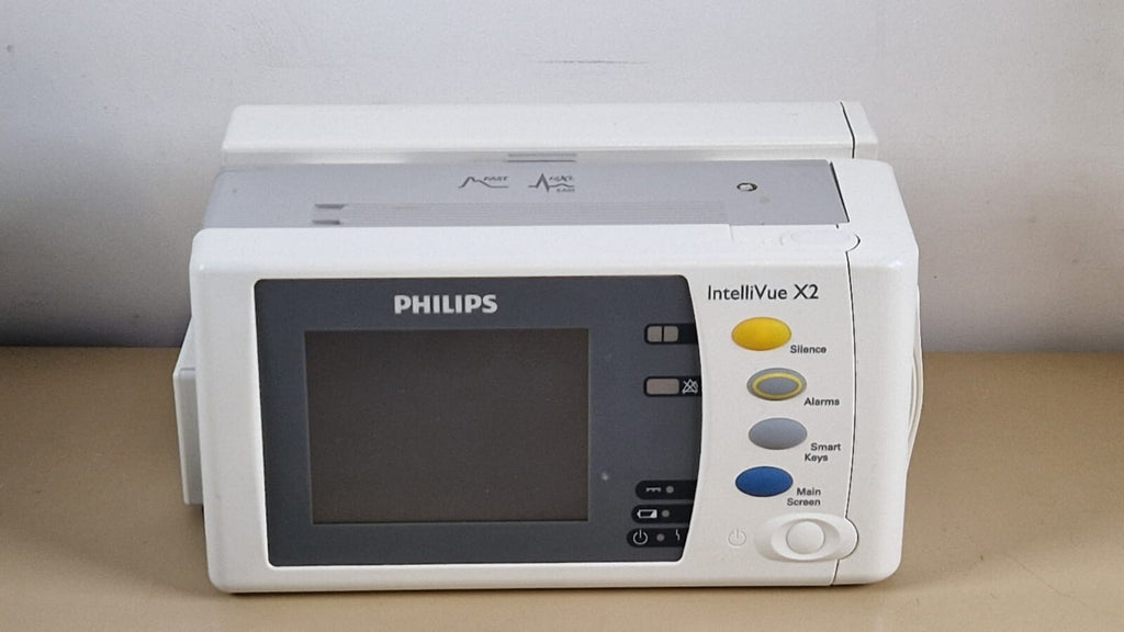 philips MP70 patient monitor X2 M3015A CO2 GAS module 12 leads ECG SpO2 NIBP12