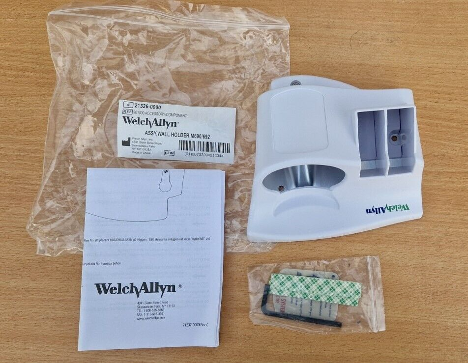 welch allyn suretemp plus 690/692 thermometer wall holder0