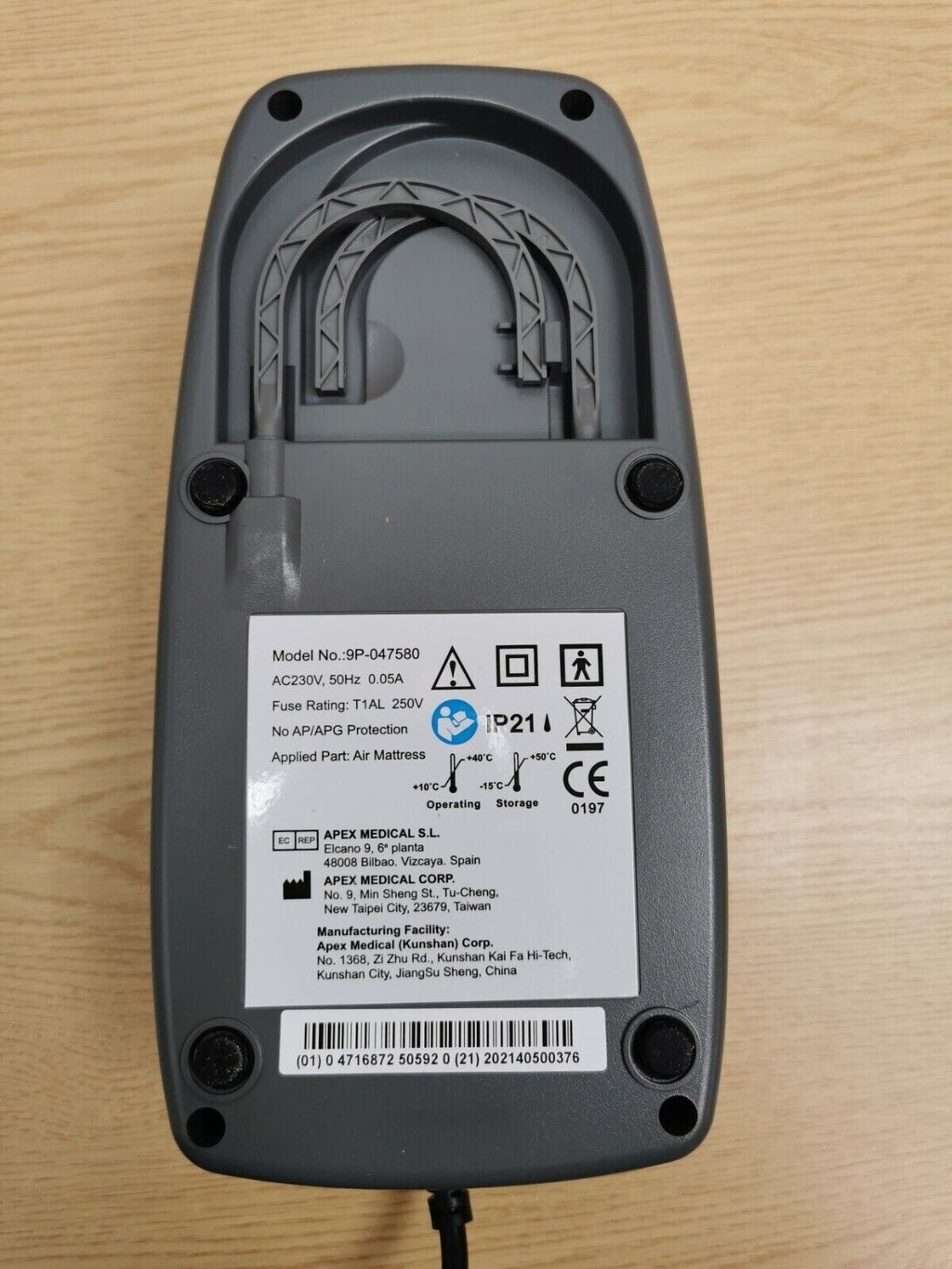 apex domus alternating pressure redistribution mattress with apex air pump3
