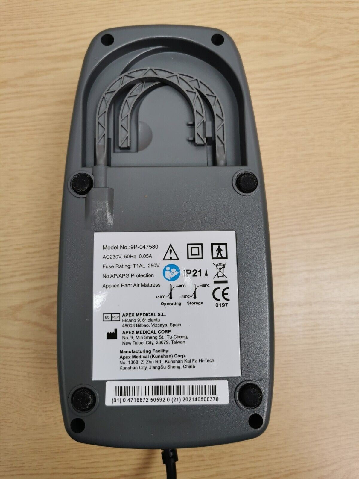 apex domus alternating pressure redistribution mattress with apex air pump3