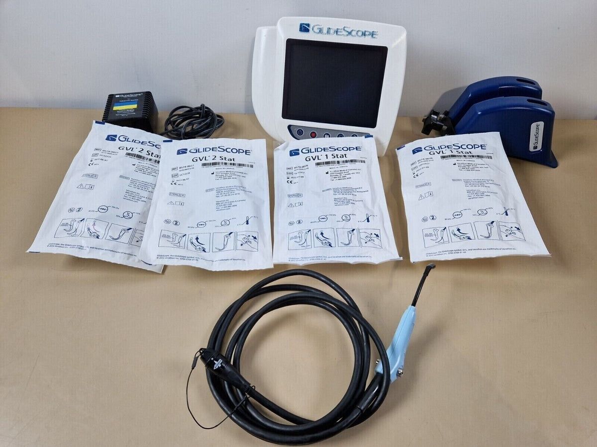 verathon glidescope laryngoscope video monitor with size 1 2 video glidescope0