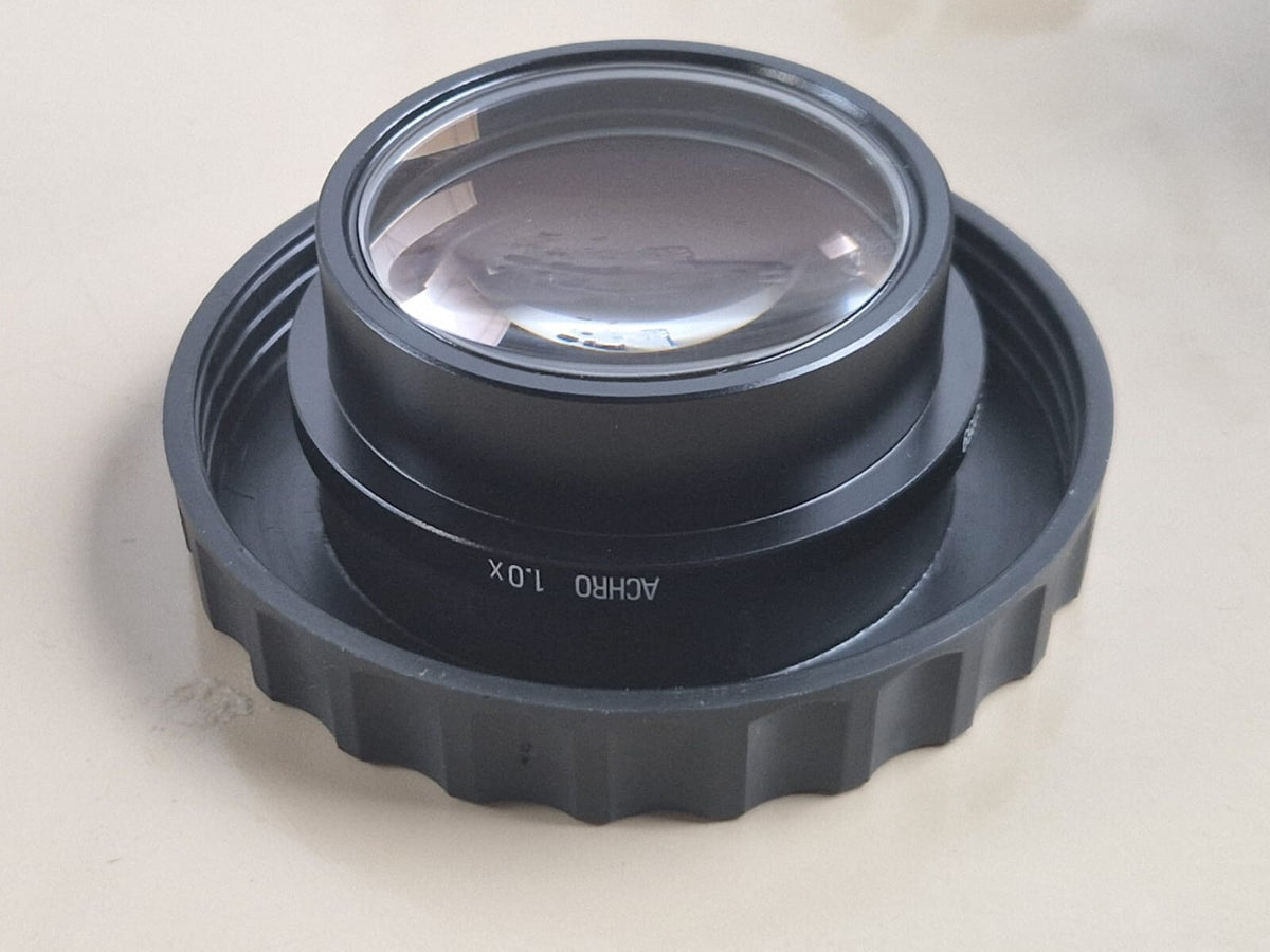 leica 10450159 stereo microscope objective achromat 1.0x WD=90cm M40 M50 M60 M804
