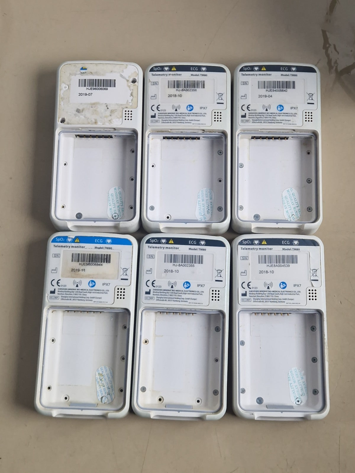 6x Mindray BeneVision Tm80 Telemetry Transmitter   NO battery11