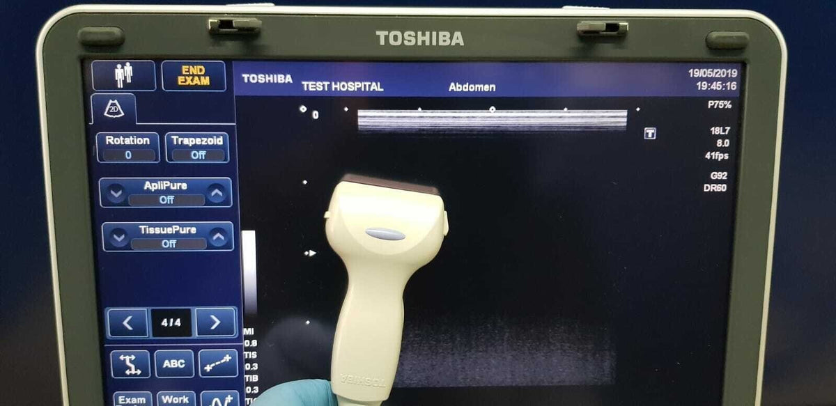toshiba PLT 1204BT linear ultrasound probe transducer ultraschall sonde2