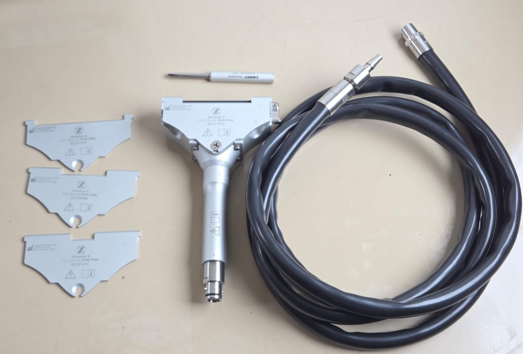 zimmer air dermatome AN 88710100 with 4x plate and hose0