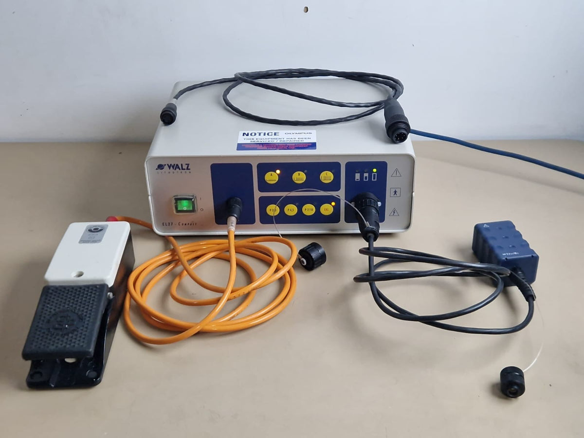 medtronic walz lithotron EL27 compact generator  footswitch + KA1000  LithoClast4