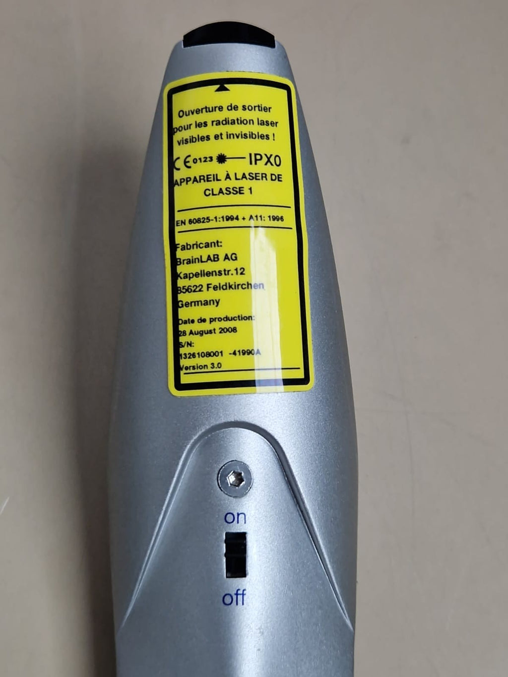 brainlab Z touch laser handpiece pointer navigation peripherals9