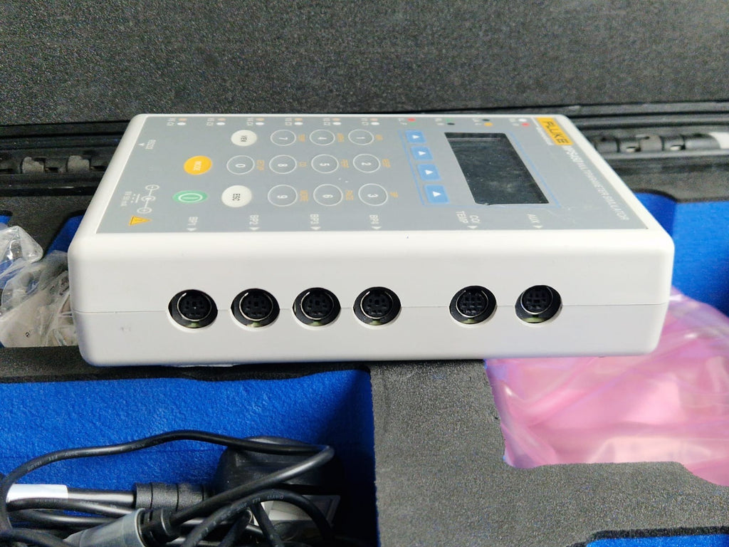fluke biomedical MPS450 multiparameter simulator ECG IBP temp cardiac output5