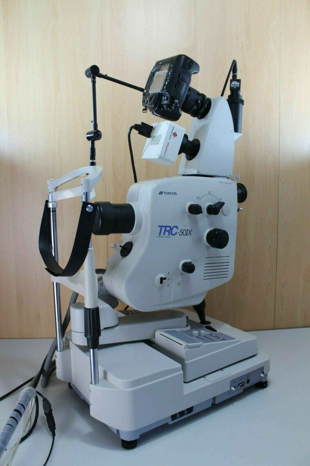topcon TRC 50IX retinal fundus camera with N G IA F filters + computer software4