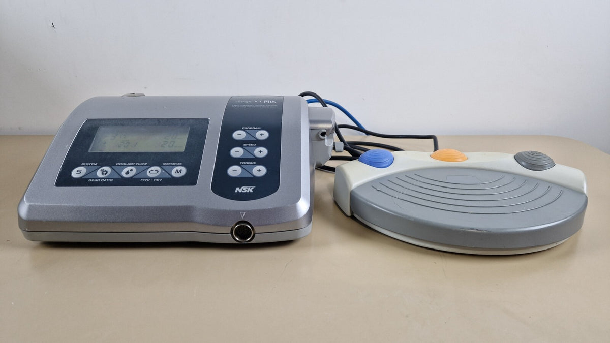 NSK surgic XT Plus torque controller console model NE179 with footswitch3