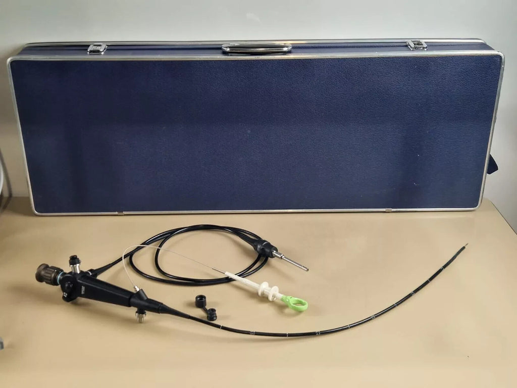 pentax FI-16RBS large working channel endoscope with valve and forceps fi16rbs1