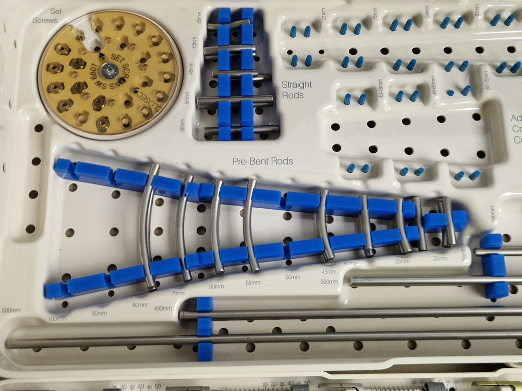 aesculap S4 incomplete set for dorsal monosegmental multisegmental stabilization7