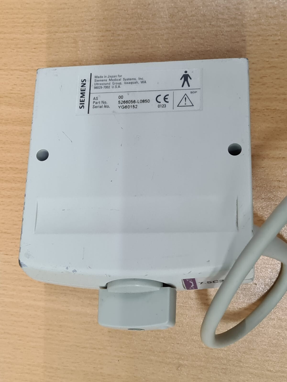 siemens 7.5C30 probe transducer Ultraschallsonden wandle 5266056 transductor3