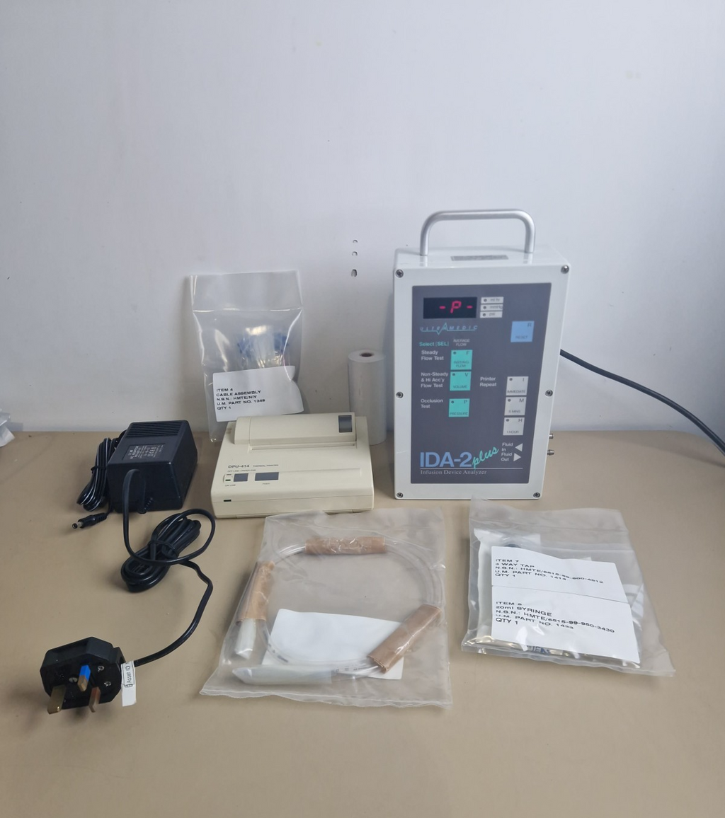 IDA 2 Plus Infusion Device Analyzer Series with printer in case13