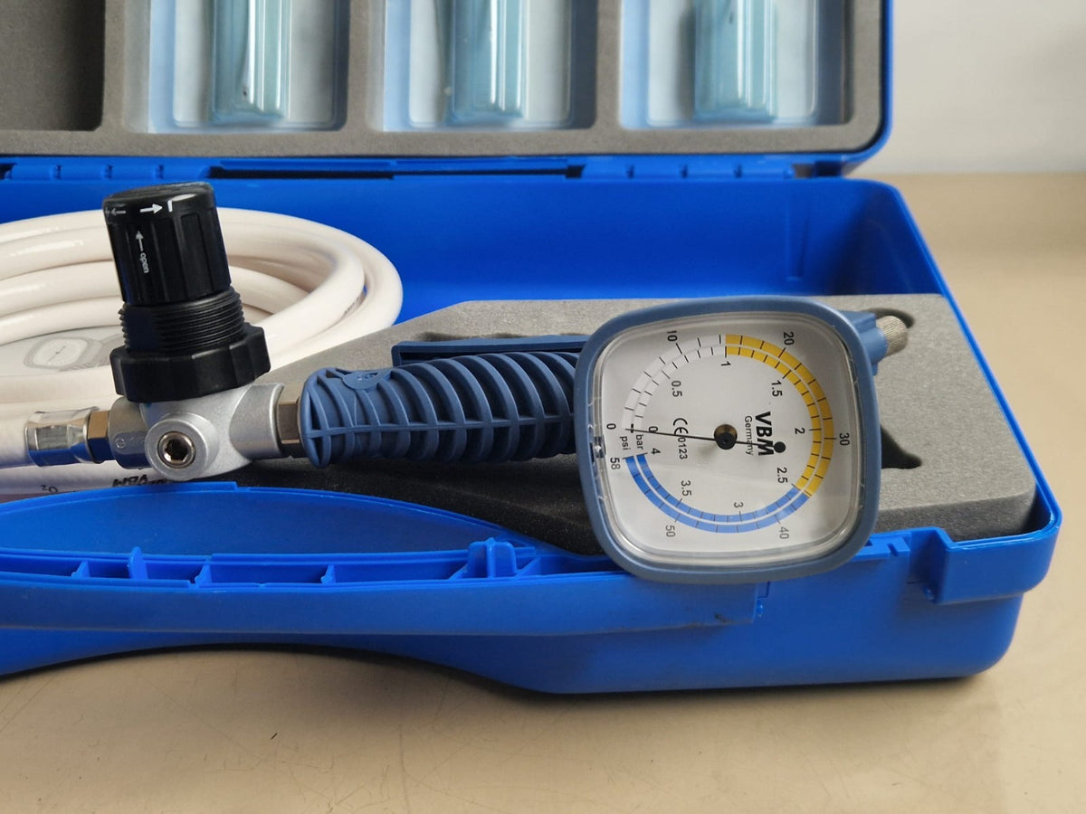 VBM manujet III ventilation catheter with 4m pressure hose with 3 x catheter3