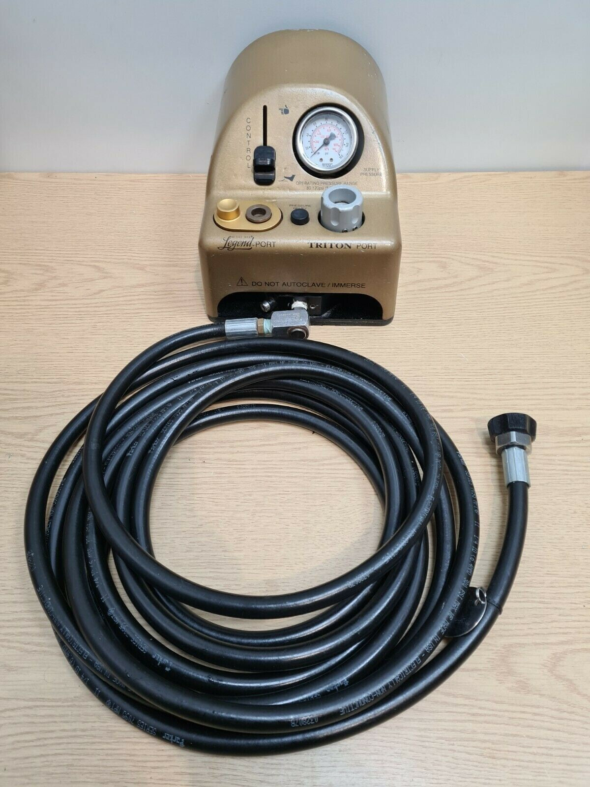 medtronic midas rex legend port triton port footswitch controller with hose0