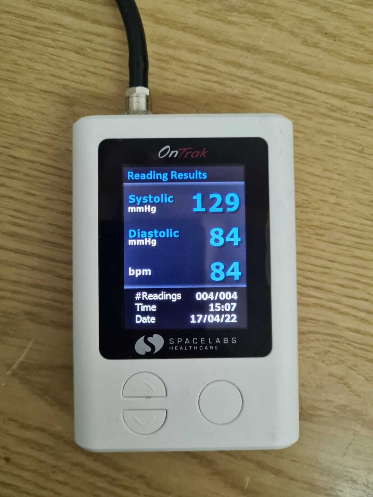 BP recorder spacelabs OnTrak ABPM 90227 ABP ambulatory BP monitor1