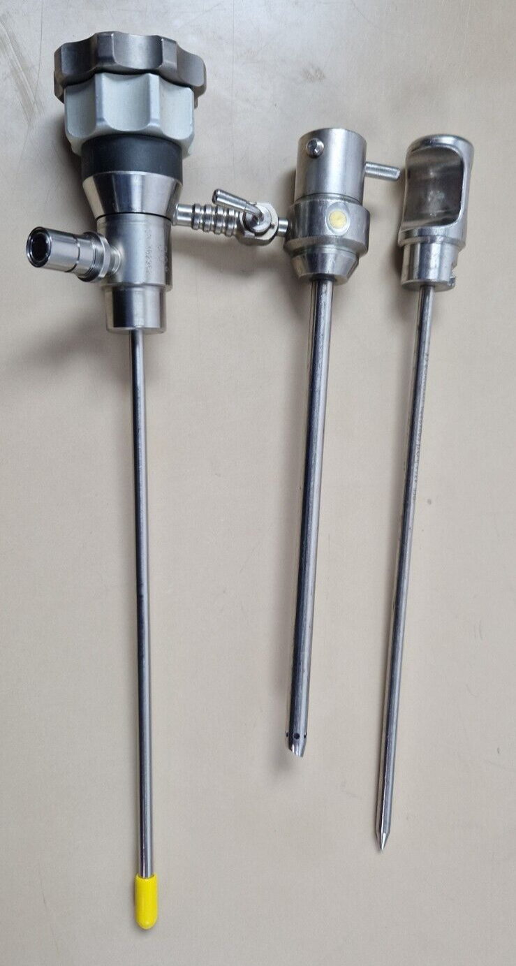 smith nephew dyonics HD video rigid scope 4.0 mm 30 degree with canula + trocar0
