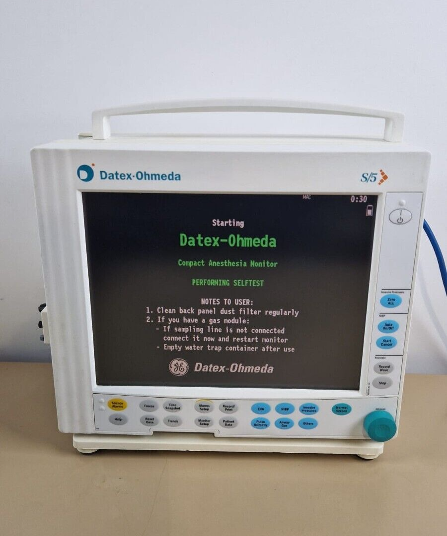 ge DATEX OHMEDA S5 patient monitor + E CAiOV anaesthetic + E PRESTN module1