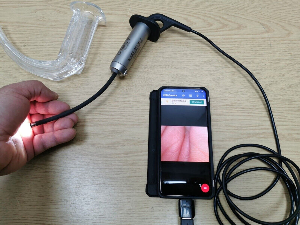 Karl Storz 8402XSB C-MAC S video laryngoscope imager camera with USB connector0