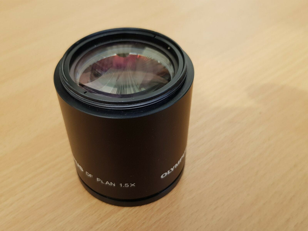 olympus microscope objective DF Plan 1.5 X magnification 50mm diameter lens4