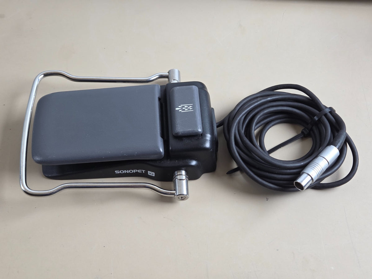 stryker sonopet  advanced foot pedal footswitch ref: 5500 007 0001