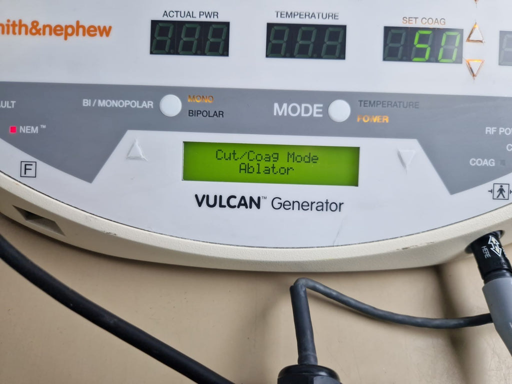 smith nephew vulcan generator 7210812 with footswitch and handpiece6