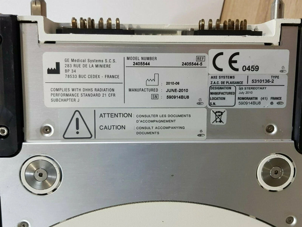 ge 2405544 stereotix senographe DS CDRH positioner stereotaxy for mammography9