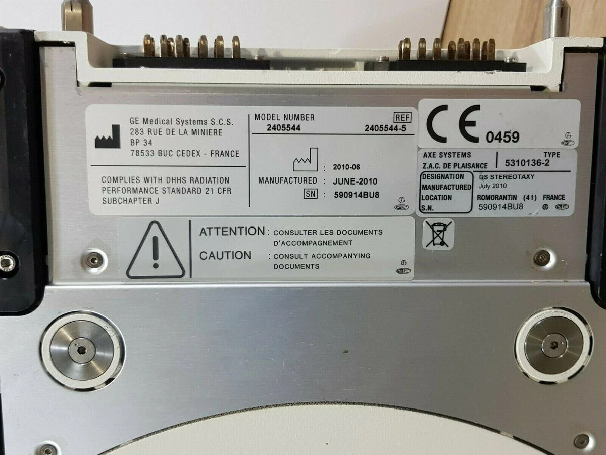 ge 2405544 stereotix senographe DS CDRH positioner stereotaxy for mammography9