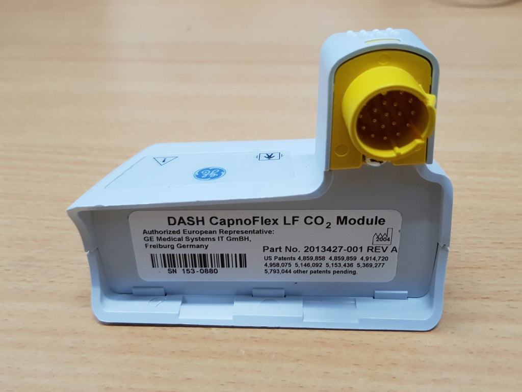 GE dash capnoflex Co2 module sidesteam capnography CO2 module2